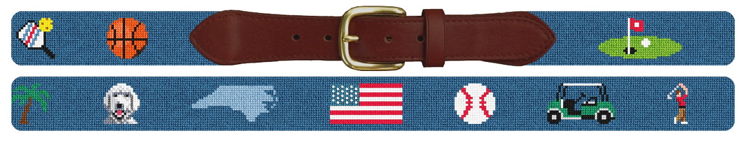 Custom Needlepoint Belt