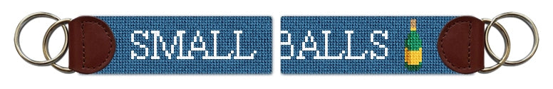 Custom Needlepoint Key Fob