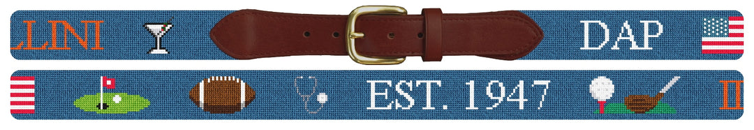 Custom Needlepoint Belt
