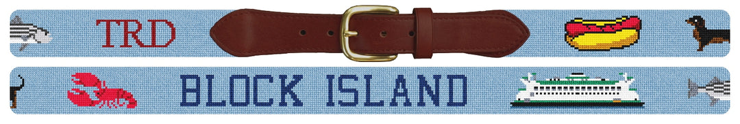 Custom Needlepoint Belt