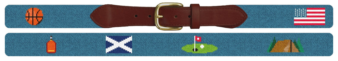 Custom Needlepoint Belt