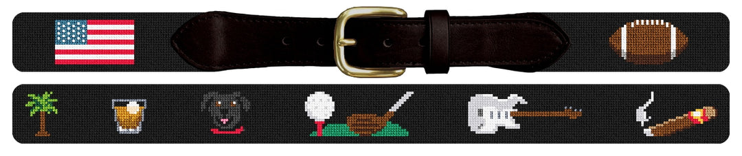 Custom Needlepoint Belt