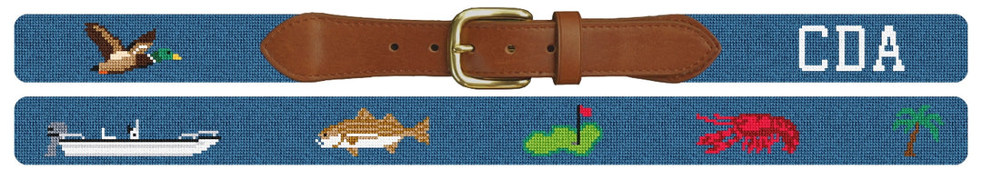 Custom Needlepoint Belt