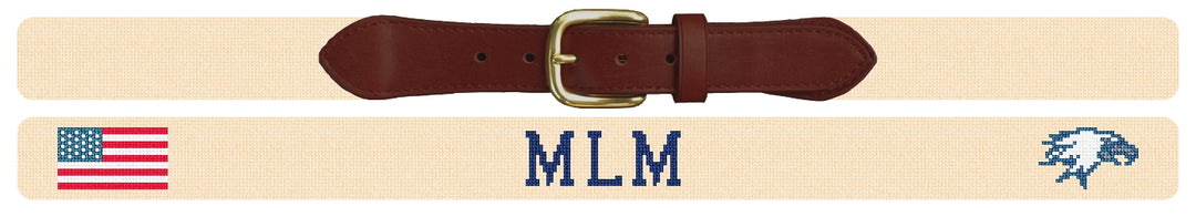 Custom Needlepoint Belt