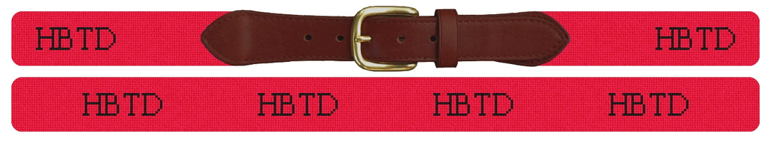 Custom Needlepoint Belt