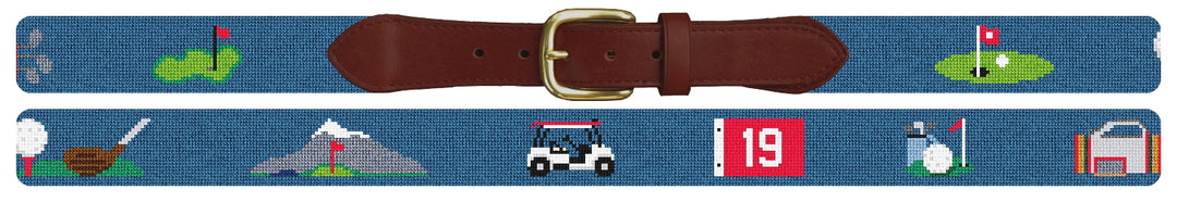 Custom Needlepoint Belt