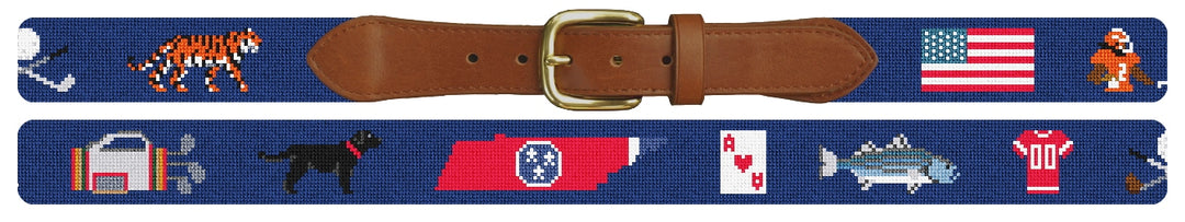 Custom Needlepoint Belt