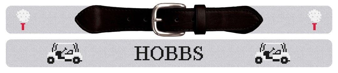 Custom Needlepoint Belt