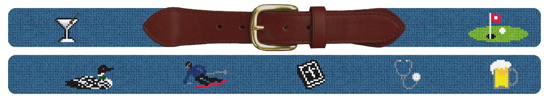 Custom Needlepoint Belt