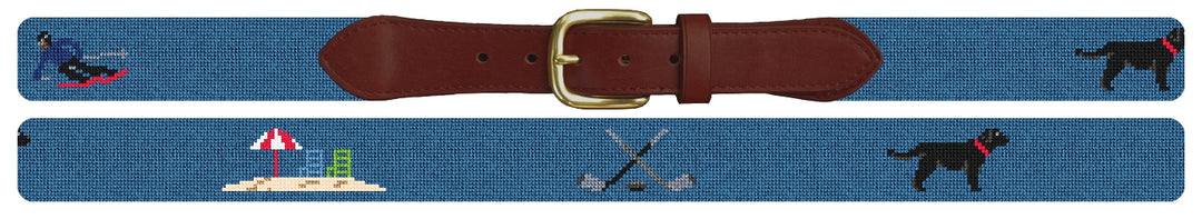 Custom Needlepoint Belt