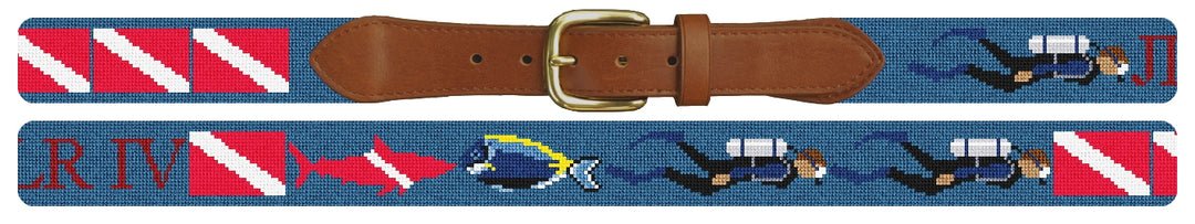 Custom Needlepoint Belt