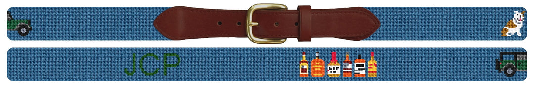 Custom Needlepoint Belt