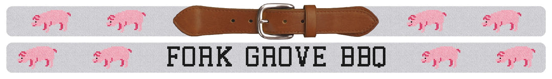 Custom Needlepoint Belt
