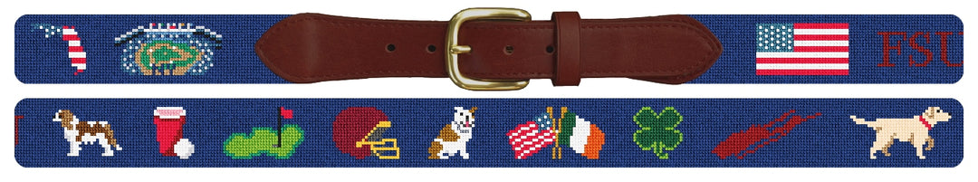 Custom Needlepoint Belt