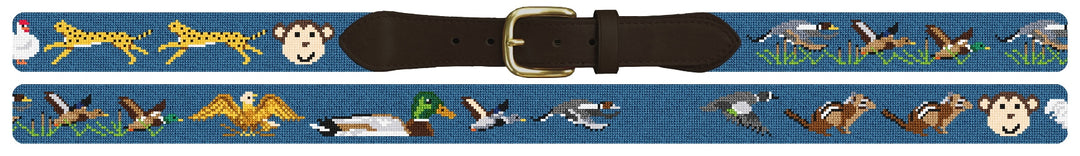 Custom Needlepoint Belt