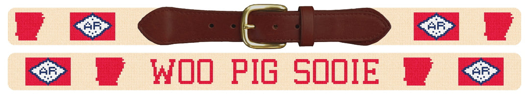 Custom Needlepoint Belt