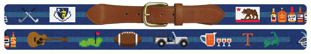 Custom Needlepoint Belt