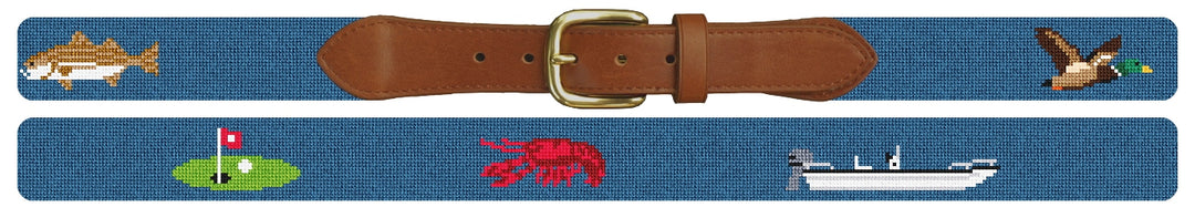 Custom Needlepoint Belt