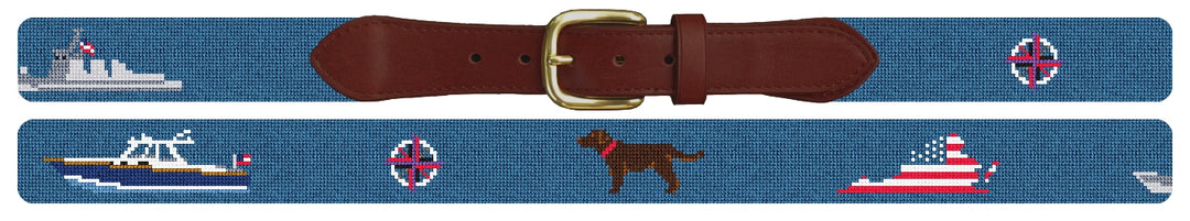 Custom Needlepoint Belt