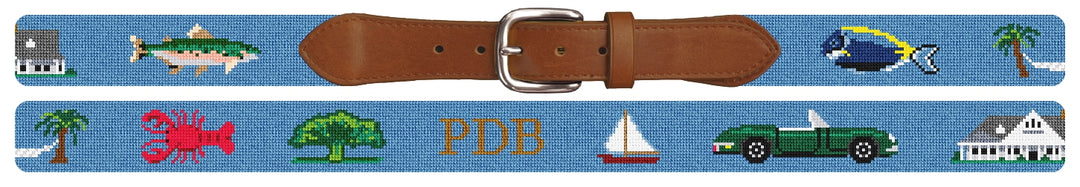 Custom Needlepoint Belt