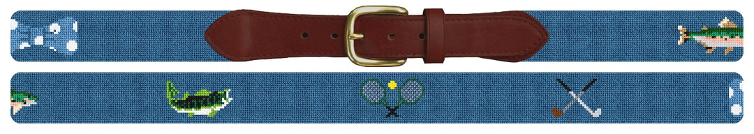 Custom Needlepoint Belt