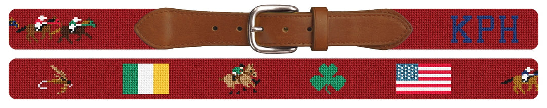 Custom Needlepoint Belt