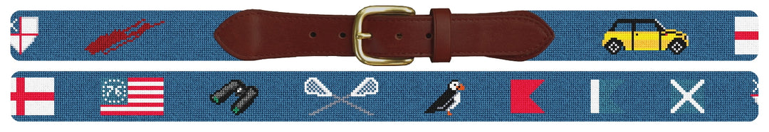 Custom Needlepoint Belt