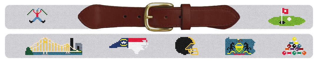 Custom Needlepoint Belt
