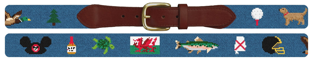 Custom Needlepoint Belt