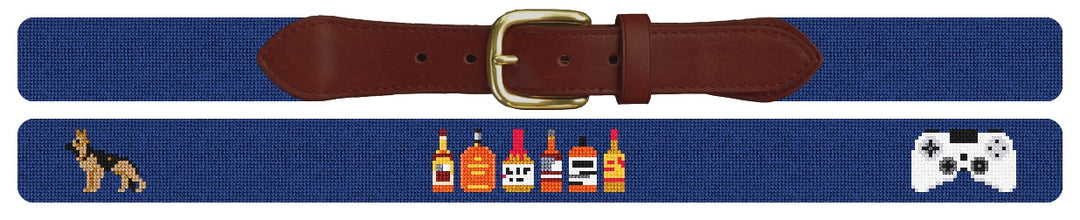 Custom Needlepoint Belt