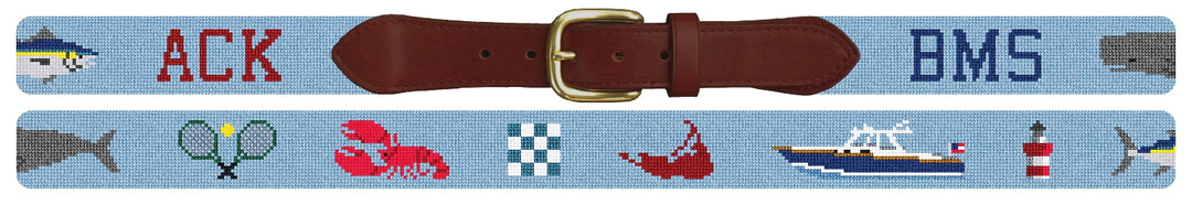 Custom Needlepoint Belt