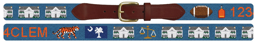 Custom Needlepoint Belt