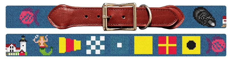 Custom Needlepoint Dog Collar