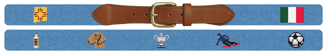 Custom Needlepoint Belt