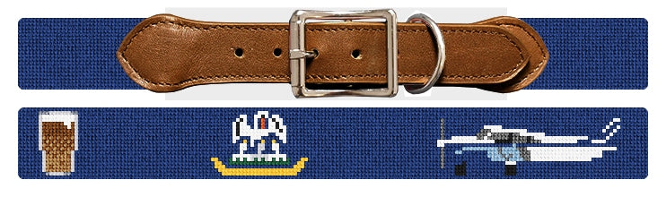 Custom Needlepoint Dog Collar