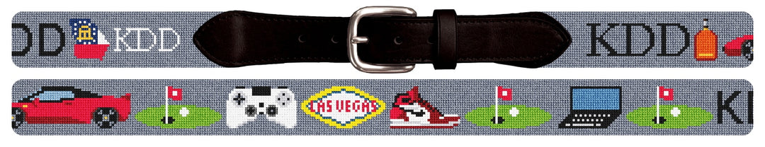 Custom Needlepoint Belt