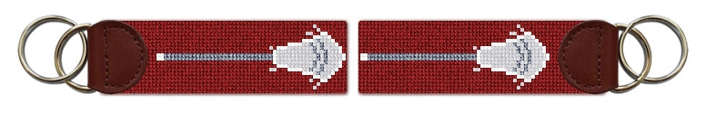 Custom Needlepoint Key Fob