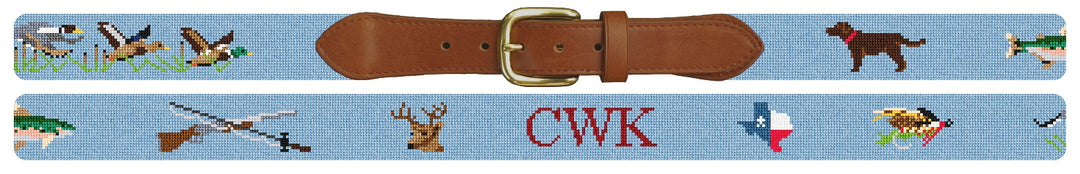 Custom Needlepoint Belt