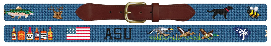 Custom Needlepoint Belt