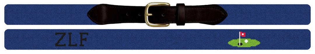 Custom Needlepoint Belt