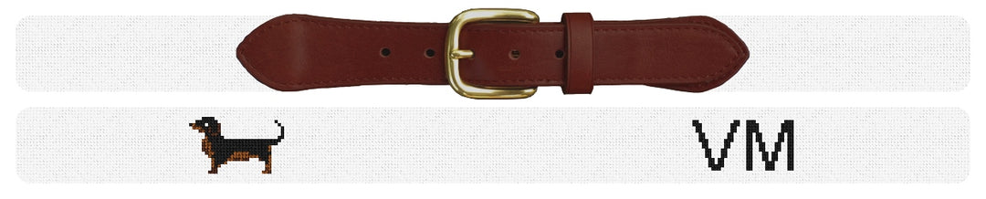 Custom Needlepoint Belt
