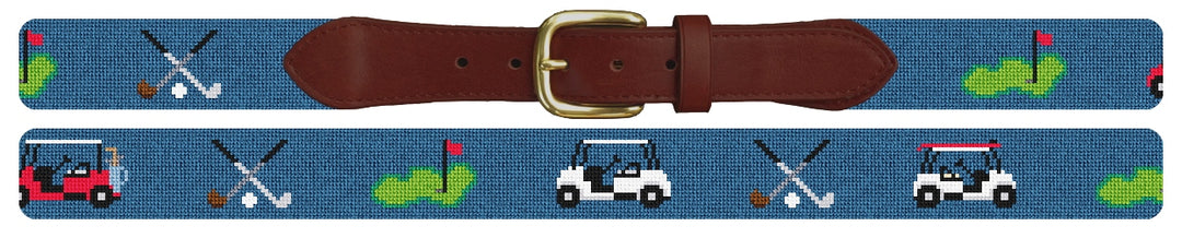 Custom Needlepoint Belt