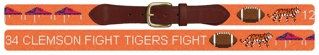 Custom Needlepoint Belt