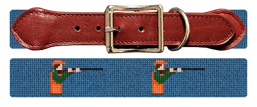 Custom Needlepoint Dog Collar