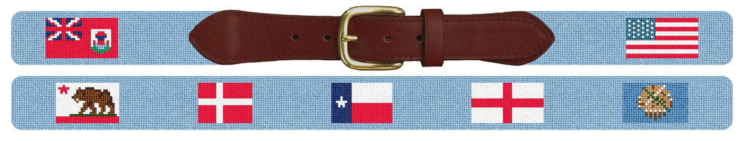 Custom Needlepoint Belt