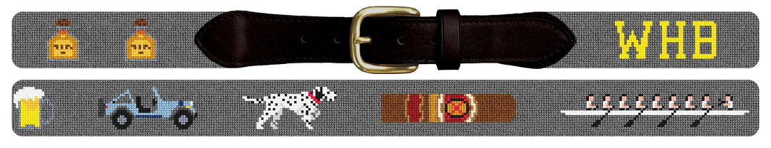 Custom Needlepoint Belt
