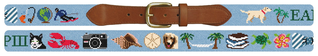 Custom Needlepoint Belt