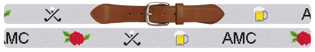 Custom Needlepoint Belt