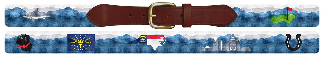 Custom Needlepoint Belt