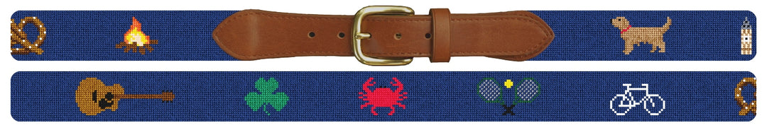 Custom Needlepoint Belt